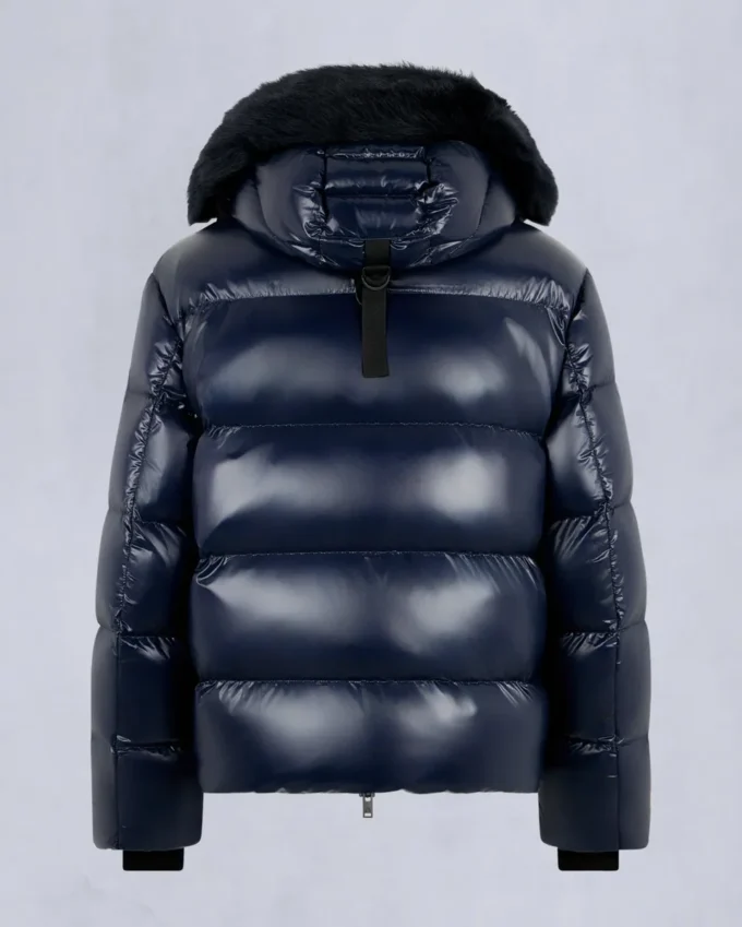 Chaqueta acolchada Kings con ribete de piel de oveja Chaqueta acolchada Kings con ribete de piel de oveja
