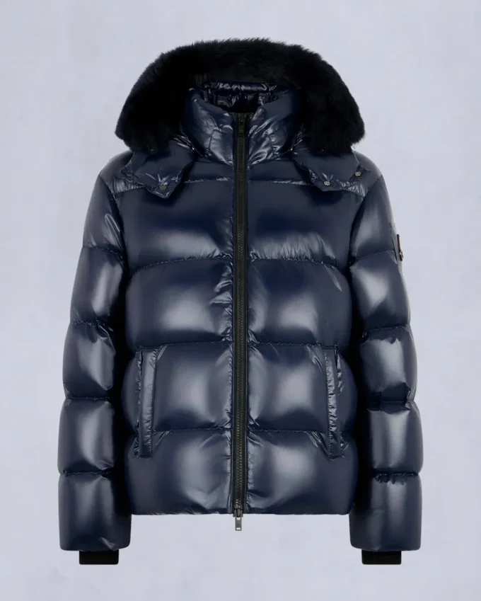 Chaqueta acolchada Kings con ribete de piel de oveja Chaqueta acolchada Kings con ribete de piel de oveja