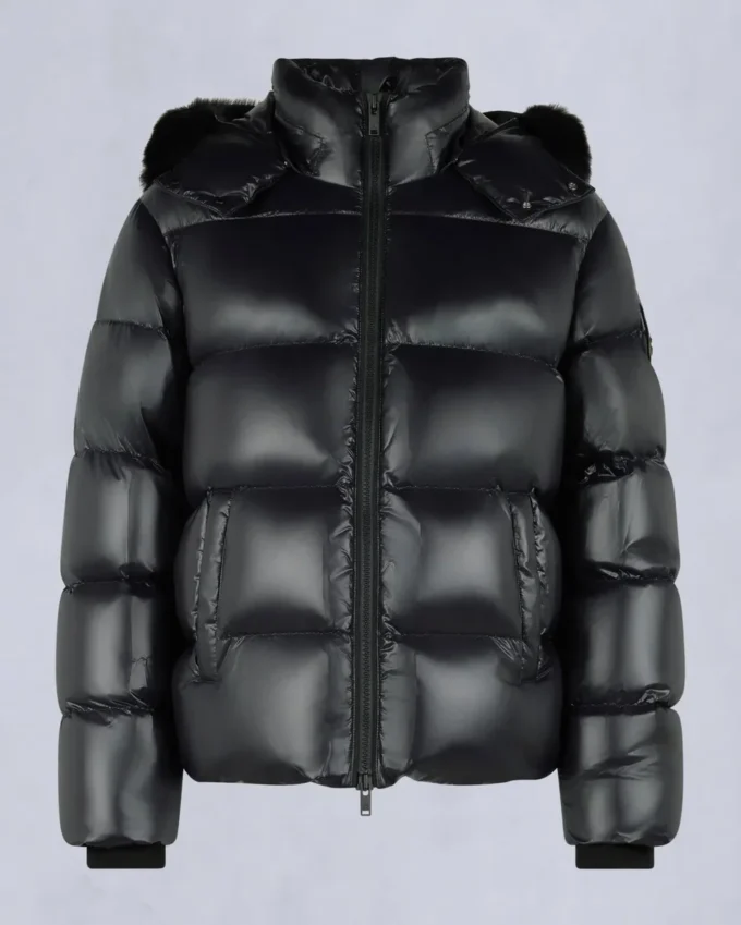 Chaqueta acolchada Kings con ribete de piel de oveja Chaqueta acolchada Kings con ribete de piel de oveja