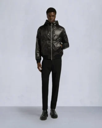 Chaqueta bomber acolchada Leaf