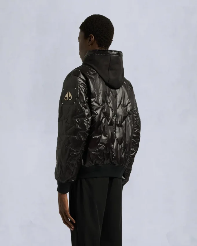 Chaqueta bomber acolchada Leaf