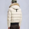 Chaqueta bomber con ribete de piel de oveja Chaqueta bomber con ribete de piel de oveja
