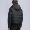 Chaqueta bomber con ribete de piel de oveja Chaqueta bomber con ribete de piel de oveja