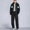 Chaqueta bomber con ribete de piel de oveja Debbie original Chaqueta bomber con ribete de piel de oveja Debbie original