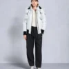 Chaqueta bomber con ribete de piel de oveja Debbie original Chaqueta bomber con ribete de piel de oveja Debbie original