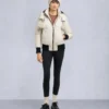 Chaqueta bomber con ribete de piel de oveja Debbie original Chaqueta bomber con ribete de piel de oveja Debbie original