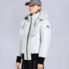 Chaqueta bomber con ribete de piel de oveja Debbie original Chaqueta bomber con ribete de piel de oveja Debbie original