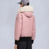 Chaqueta bomber con ribete de piel de oveja Debbie original Chaqueta bomber con ribete de piel de oveja Debbie original