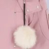 Chaqueta bomber con ribete de piel de oveja Debbie original Chaqueta bomber con ribete de piel de oveja Debbie original