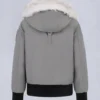 Chaqueta bomber con ribete de piel de oveja Debbie original Chaqueta bomber con ribete de piel de oveja Debbie original