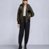 Chaqueta bomber con ribete de piel de oveja Debbie original Chaqueta bomber con ribete de piel de oveja Debbie original