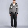 Chaqueta bomber con ribete de piel de oveja Debbie original Chaqueta bomber con ribete de piel de oveja Debbie original