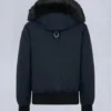 Chaqueta bomber con ribete de piel de oveja Debbie original Chaqueta bomber con ribete de piel de oveja Debbie original