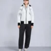 Chaqueta bomber con ribete de piel de oveja Debbie original Chaqueta bomber con ribete de piel de oveja Debbie original