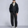 Chaqueta bomber con ribete de piel de oveja Debbie original Chaqueta bomber con ribete de piel de oveja Debbie original