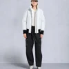 Chaqueta bomber con ribete de piel de oveja Debbie original Chaqueta bomber con ribete de piel de oveja Debbie original