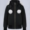 Chaqueta bomber con ribete de piel de oveja Debbie original Chaqueta bomber con ribete de piel de oveja Debbie original