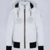 Chaqueta bomber con ribete de piel de oveja Debbie original Chaqueta bomber con ribete de piel de oveja Debbie original
