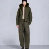 Chaqueta bomber con ribete de piel de oveja Logan de la serie Gold Chaqueta bomber con ribete de piel de oveja Logan de la serie Gold