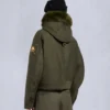 Chaqueta bomber con ribete de piel de oveja Logan de la serie Gold Chaqueta bomber con ribete de piel de oveja Logan de la serie Gold