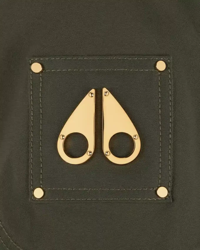 Chaqueta bomber con ribete de piel de oveja Logan de la serie Gold Chaqueta bomber con ribete de piel de oveja Logan de la serie Gold