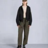 Chaqueta bomber con ribete de piel de oveja Logan de la serie Gold Chaqueta bomber con ribete de piel de oveja Logan de la serie Gold