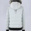 Chaqueta bomber con ribete de piel de oveja Onyx Ladriere Chaqueta bomber con ribete de piel de oveja Onyx Ladriere
