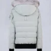 Chaqueta bomber de piel de oveja Onyx Ladriere Chaqueta bomber de piel de oveja Onyx Ladriere