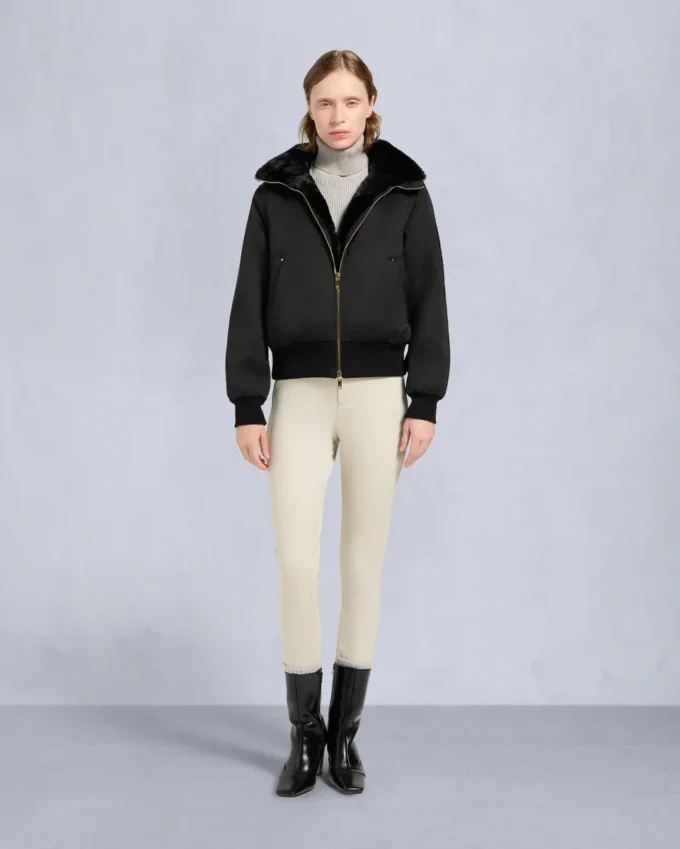 Chaqueta bomber Debbie Original Satin de la serie Gold Chaqueta bomber Debbie Original Satin de la serie Gold