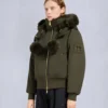 Chaqueta bomber Debbie Original Satin de la serie Gold Chaqueta bomber Debbie Original Satin de la serie Gold