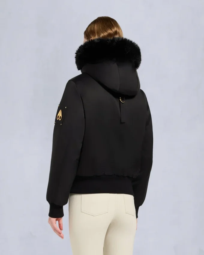 Chaqueta bomber Debbie Original Satin de la serie Gold Chaqueta bomber Debbie Original Satin de la serie Gold