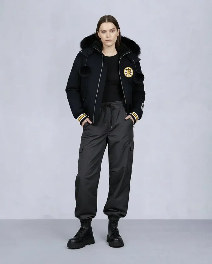 Chaqueta bomber Nhl X Moose Knuckles Bruins Chaqueta bomber Nhl X Moose Knuckles Bruins