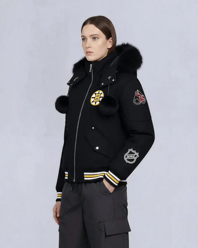 Chaqueta bomber Nhl X Moose Knuckles Bruins Chaqueta bomber Nhl X Moose Knuckles Bruins