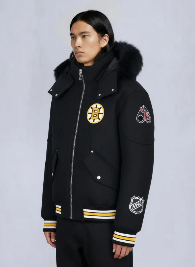 Chaqueta bomber Nhl X Moose Knuckles Bruins Chaqueta bomber Nhl X Moose Knuckles Bruins
