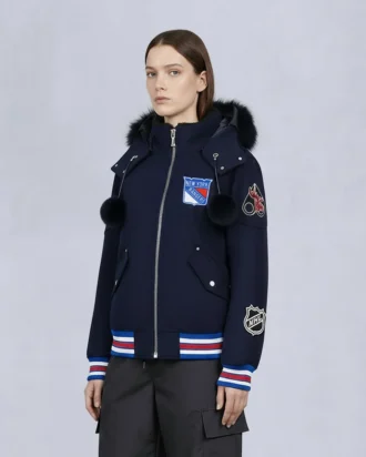 Chaqueta bomber NHL X Moose Knuckles Rangers