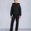Chaqueta bomber Onyx Scotchtown con ribete de piel de oveja Chaqueta bomber Onyx Scotchtown con ribete de piel de oveja