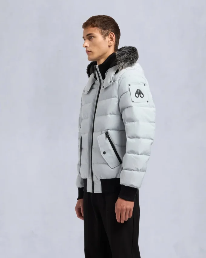 Chaqueta bomber Onyx Scotchtown con ribete de piel de oveja Chaqueta bomber Onyx Scotchtown con ribete de piel de oveja