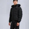 Chaqueta bomber Onyx Scotchtown con ribete de piel de oveja Chaqueta bomber Onyx Scotchtown con ribete de piel de oveja