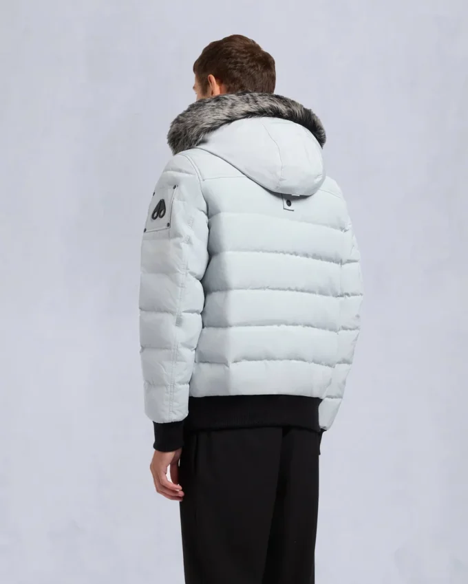 Chaqueta bomber Onyx Scotchtown con ribete de piel de oveja Chaqueta bomber Onyx Scotchtown con ribete de piel de oveja