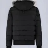 Chaqueta bomber Onyx Scotchtown con ribete de piel de oveja Chaqueta bomber Onyx Scotchtown con ribete de piel de oveja