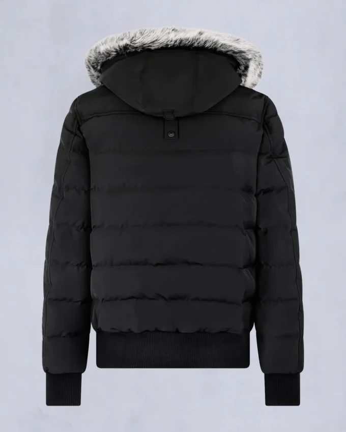 Chaqueta bomber Onyx Scotchtown con ribete de piel de oveja Chaqueta bomber Onyx Scotchtown con ribete de piel de oveja