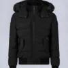 Chaqueta bomber Onyx Scotchtown con ribete de piel de oveja Chaqueta bomber Onyx Scotchtown con ribete de piel de oveja