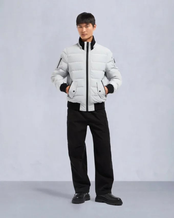 Chaqueta bomber Onyx Scotchtown de piel de oveja Chaqueta bomber Onyx Scotchtown de piel de oveja