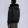 Chaqueta bomber original con ribete de piel de oveja Chaqueta bomber original con ribete de piel de oveja