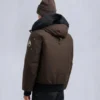 Chaqueta bomber original con ribete de piel de oveja Chaqueta bomber original con ribete de piel de oveja