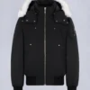 Chaqueta bomber original con ribete de piel de oveja Chaqueta bomber original con ribete de piel de oveja