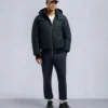 Chaqueta bomber original con ribete de piel de oveja Chaqueta bomber original con ribete de piel de oveja