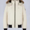 Chaqueta bomber original con ribete de piel de oveja Chaqueta bomber original con ribete de piel de oveja
