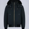 Chaqueta bomber original con ribete de piel de oveja Chaqueta bomber original con ribete de piel de oveja