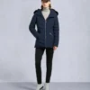 Chaqueta con ribete de piel de oveja Roselawn